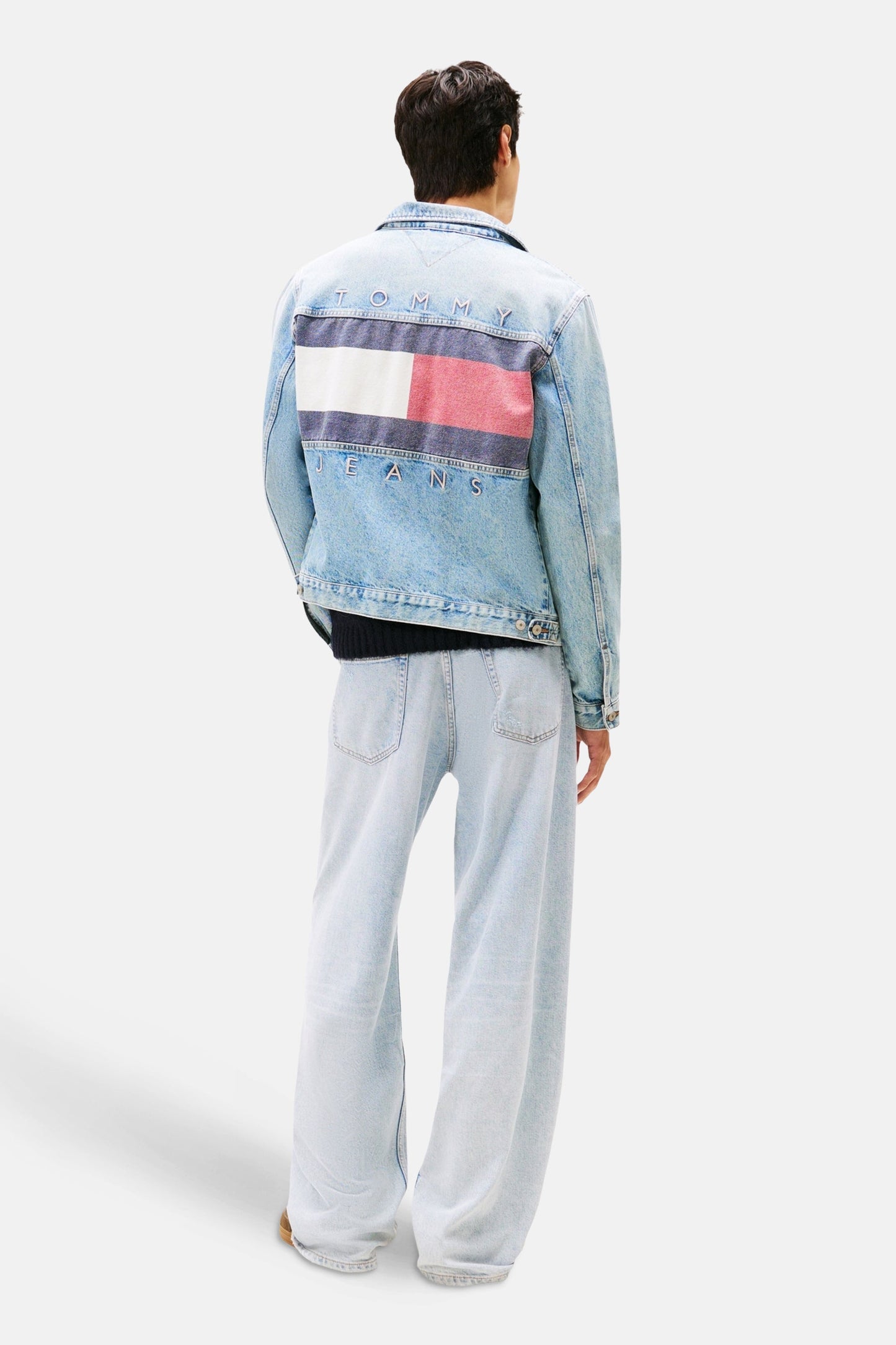Lichtblauwe Denim Spijkerjack