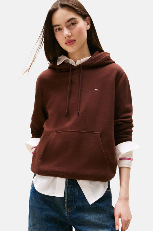 Bruine Ronde Hals Sweater - TOMMY JEANS