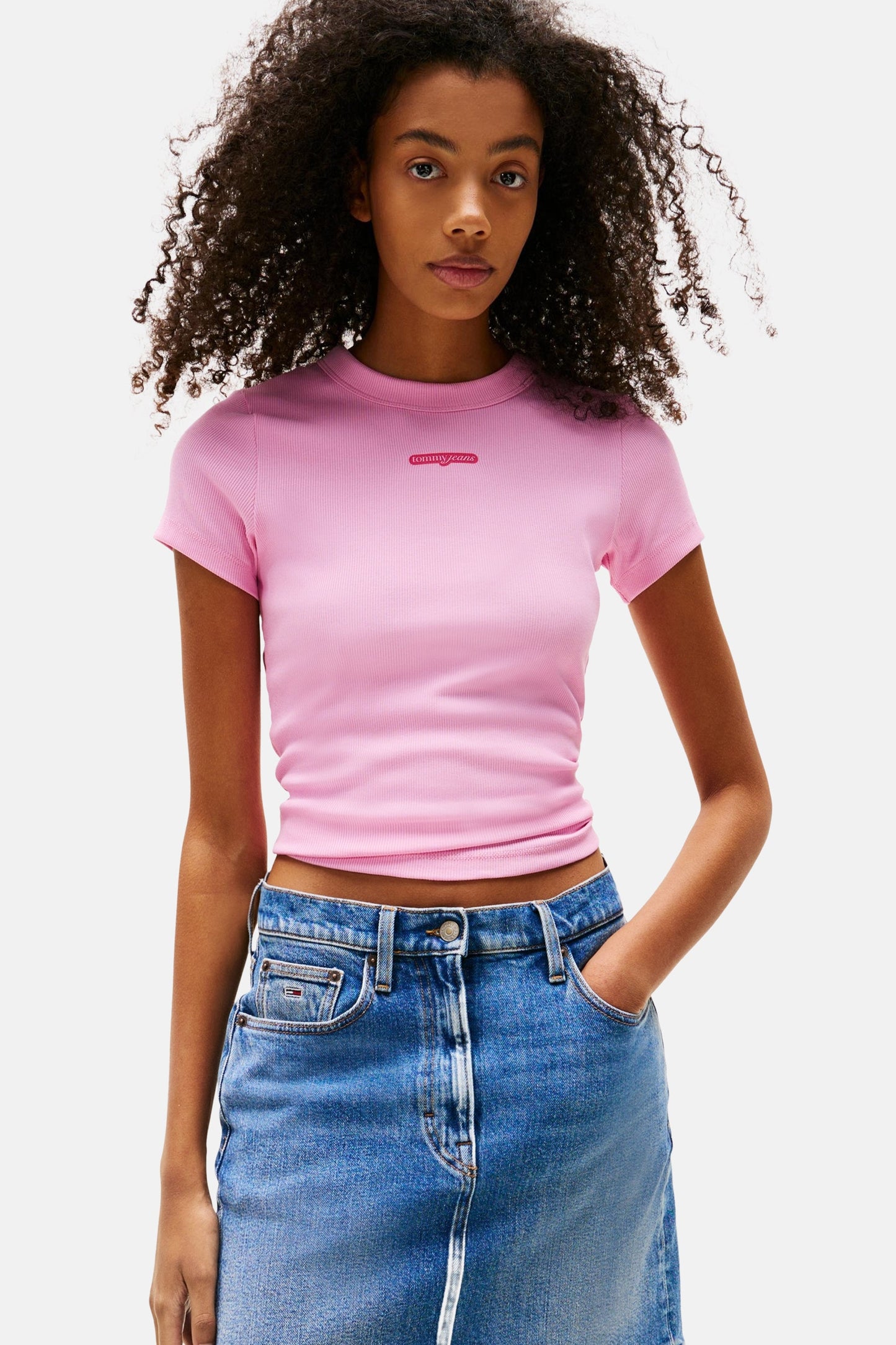 T-shirt met korte mouwen - roze