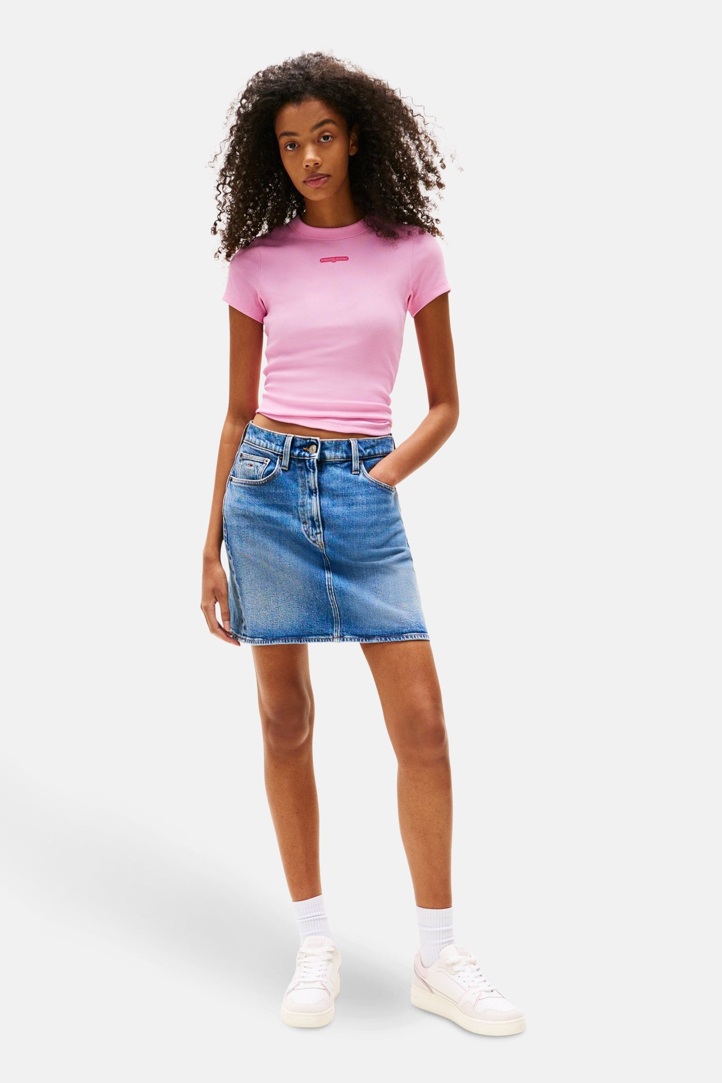 T-shirt met korte mouwen - roze