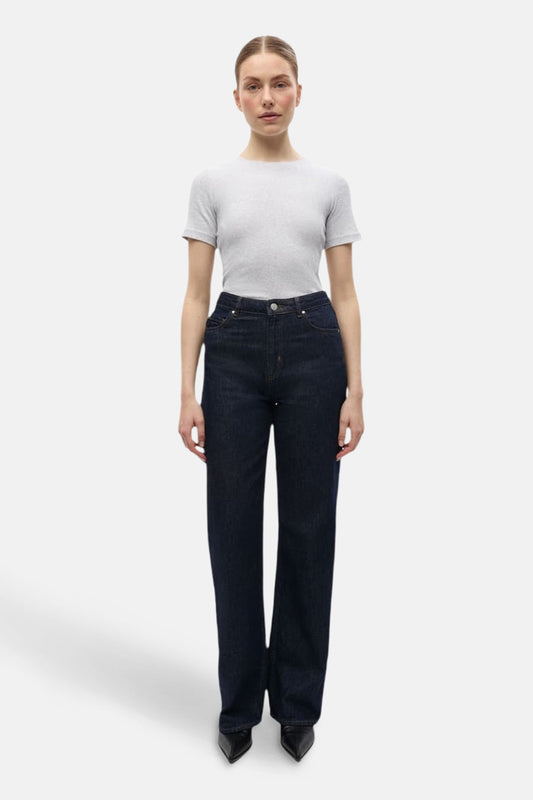 BREE - Donkerblauwe Denim Jeans