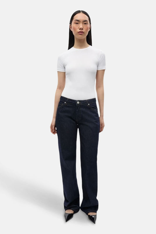 BETTY - Donkerblauwe Denim Jeans