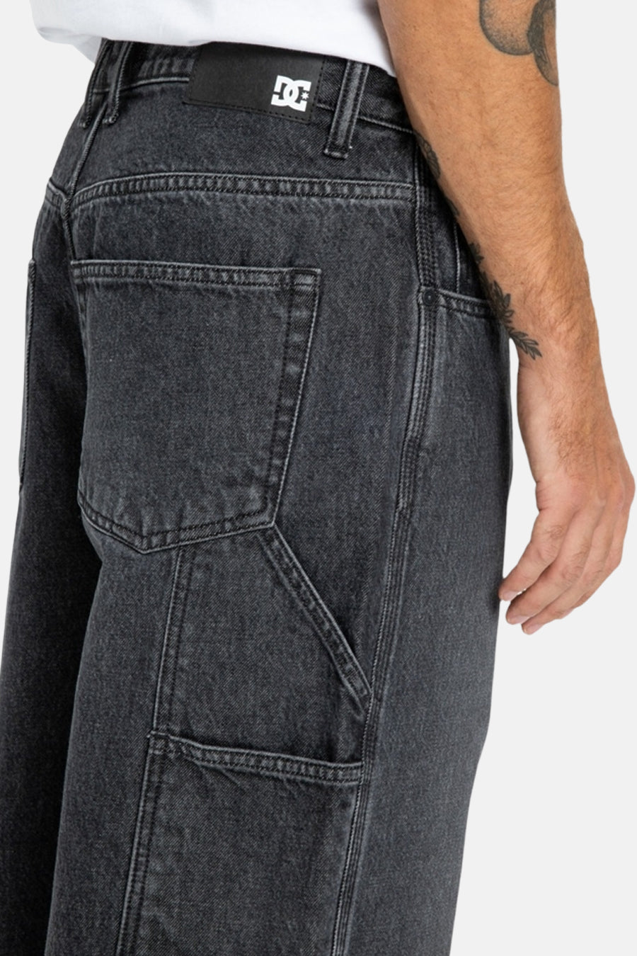 Jeans wijd zwart denim - DC SHOES