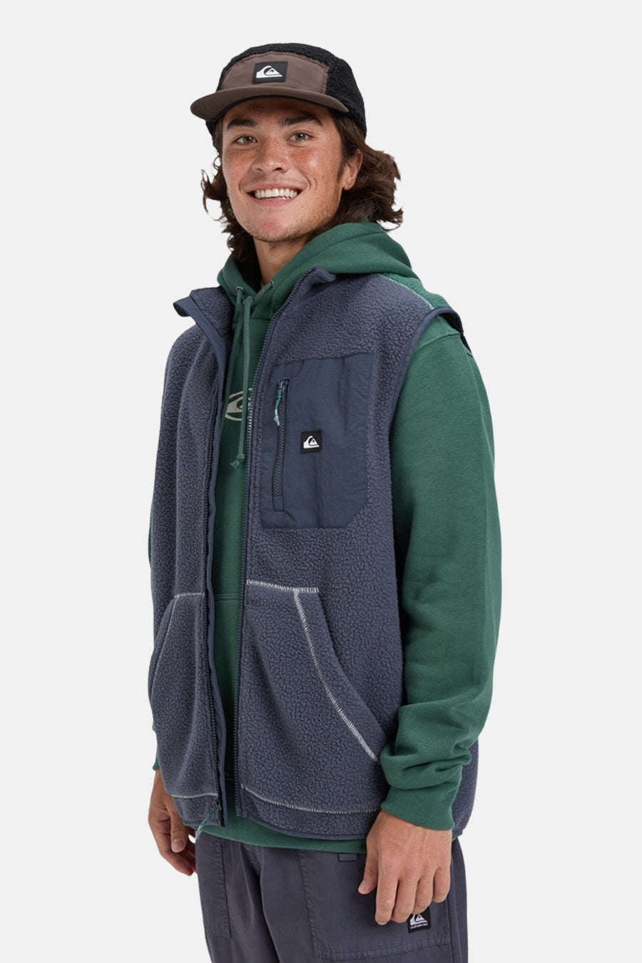 Bodywarmer blauw - Quiksilver