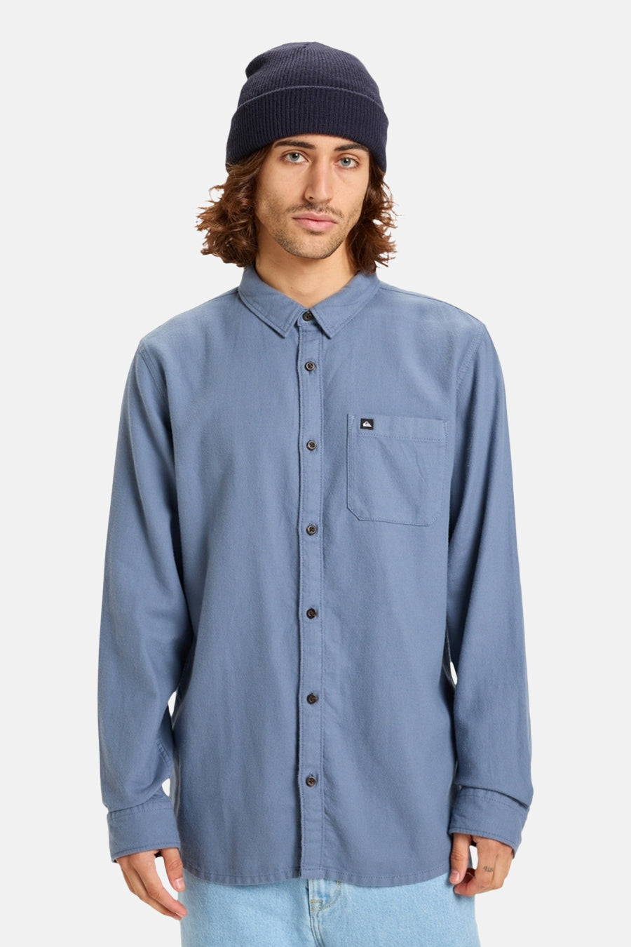 Quiksilver Langarmhemd in Blau