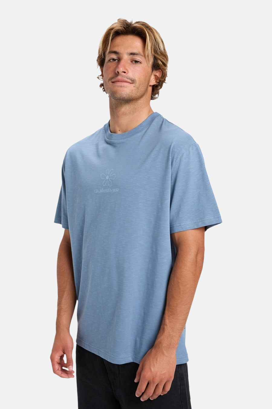 Quiksilver Blauw T-shirt met Korte Mouwen