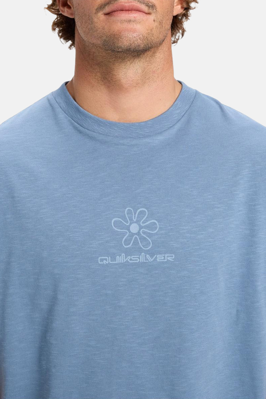 Quiksilver Blauw T-shirt met Korte Mouwen