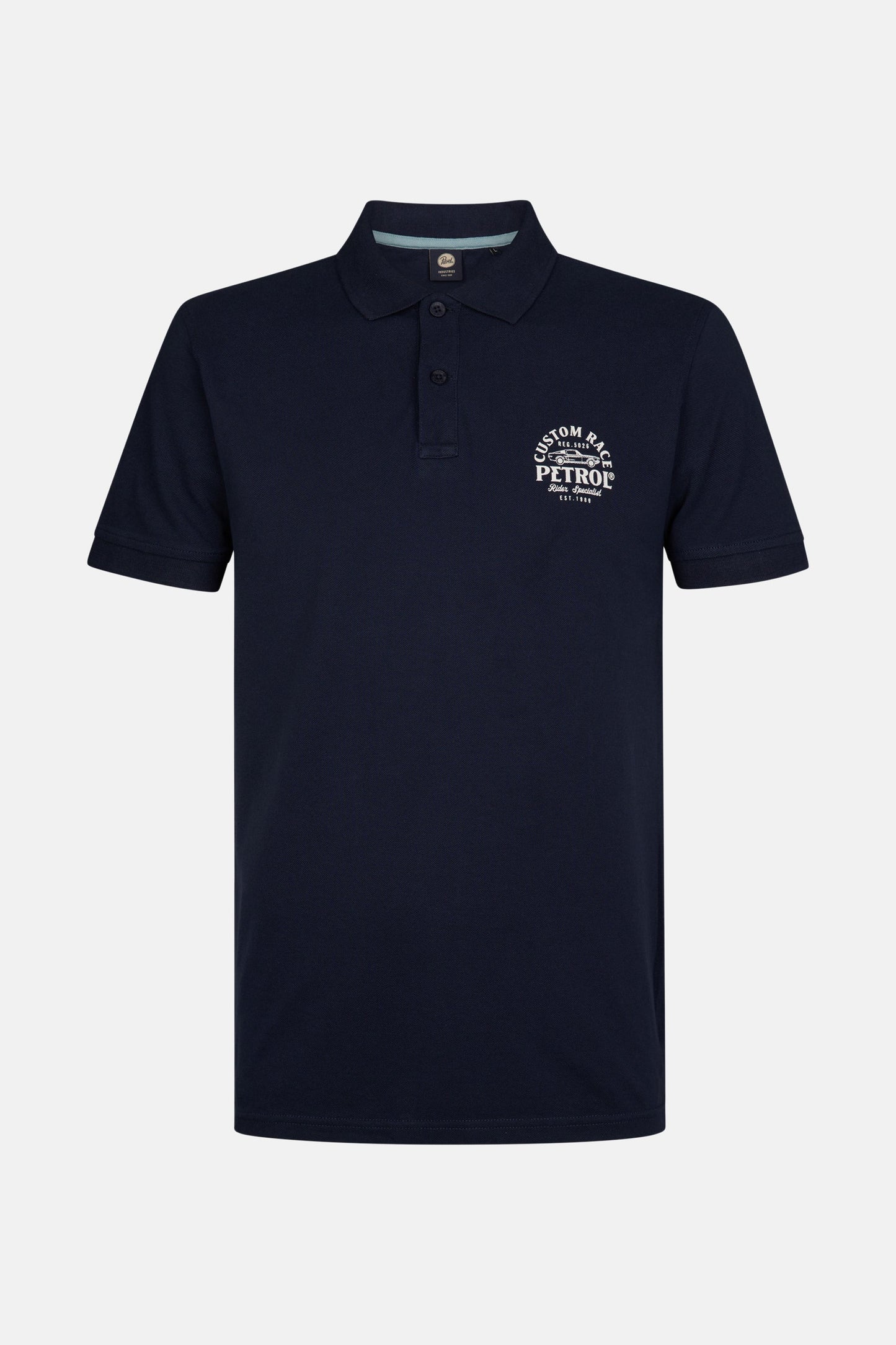 Korte Mouwen Polo - Donkerblauw