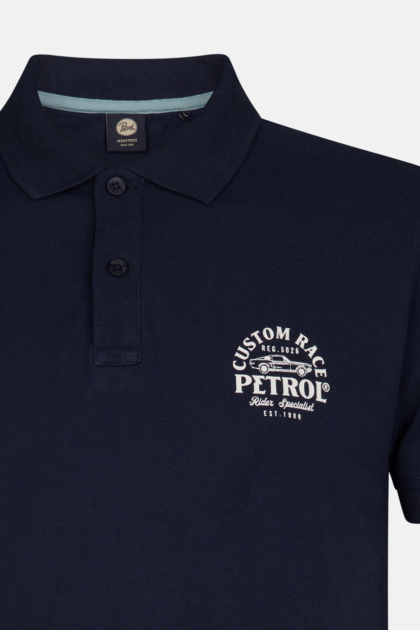 Korte Mouwen Polo - Donkerblauw