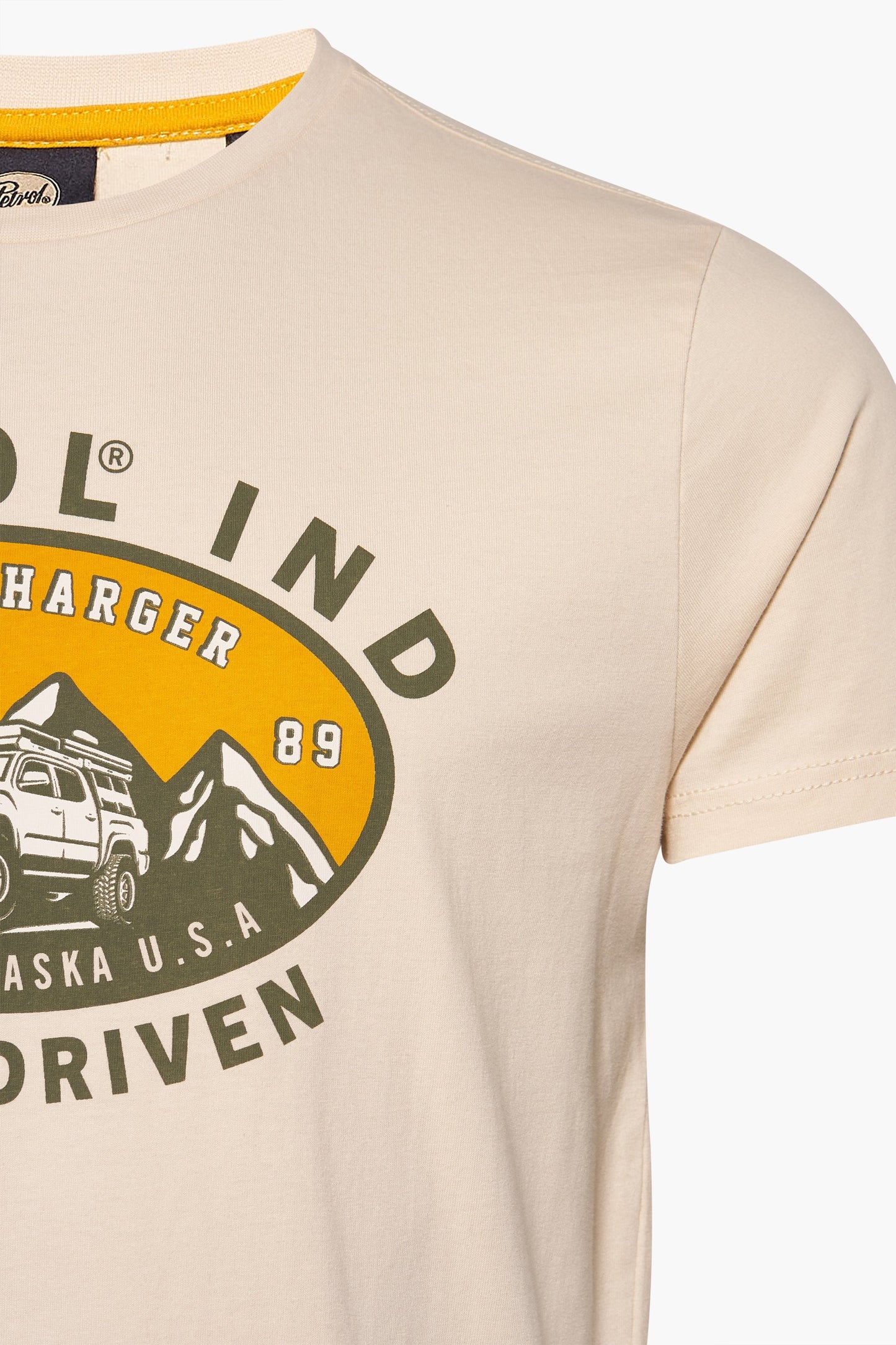 T-shirt met korte mouwen - ecru