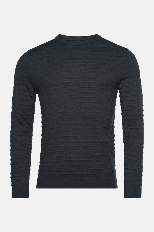 Trui met ronde hals groen - Petrol Industries®