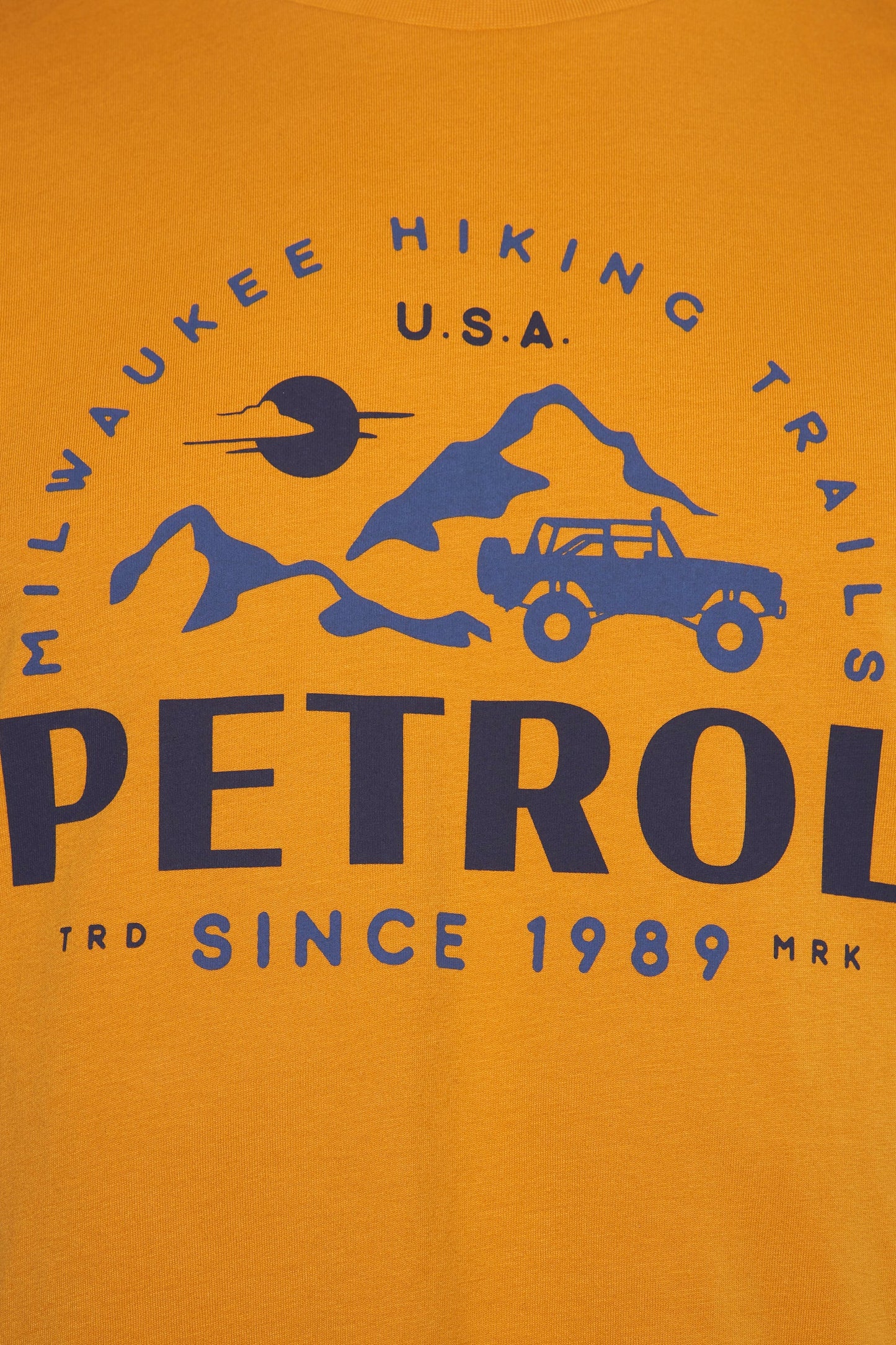 Korte Mouwen T-shirt - Geel