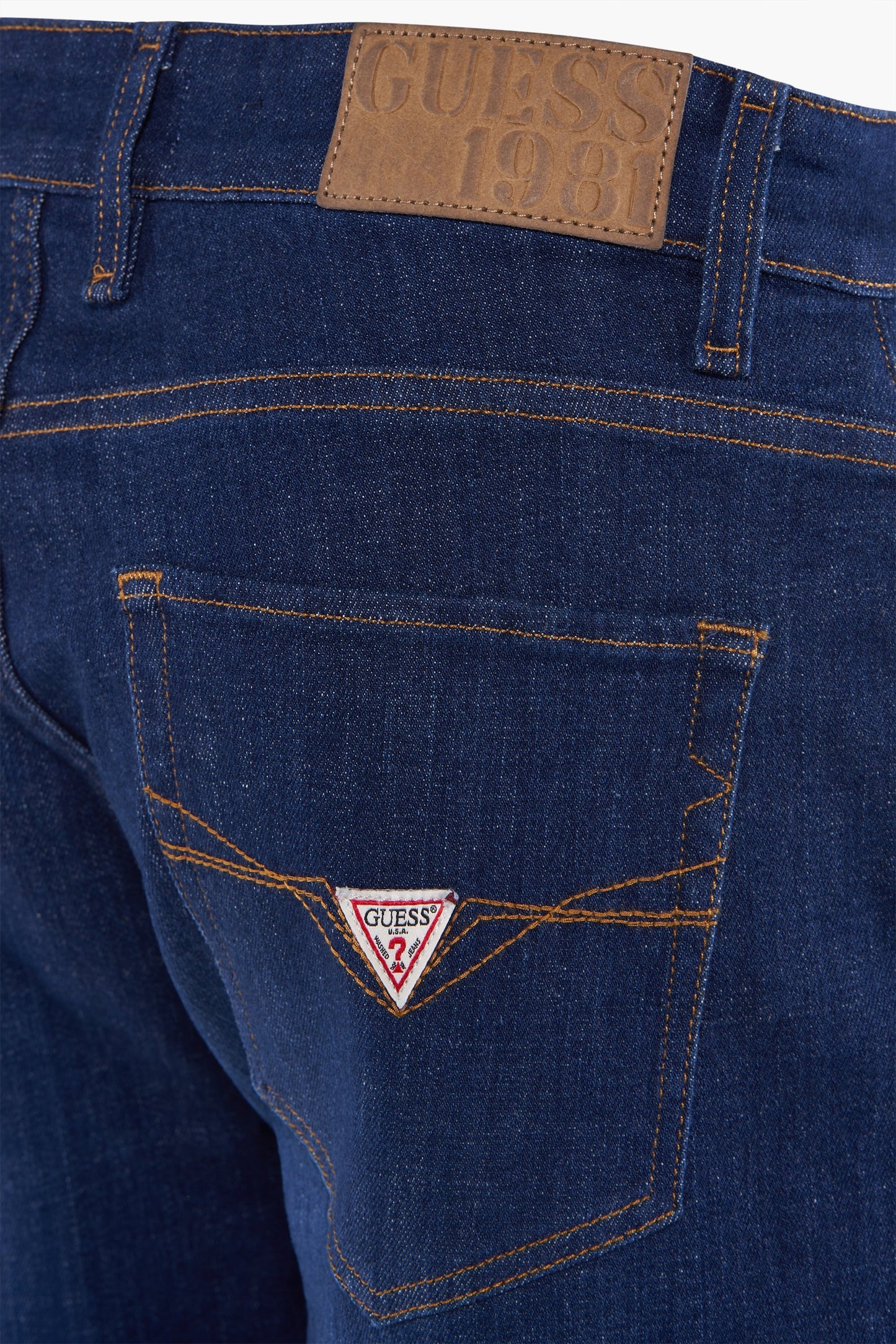 RODEO - Donkerblauwe Denim Jeans