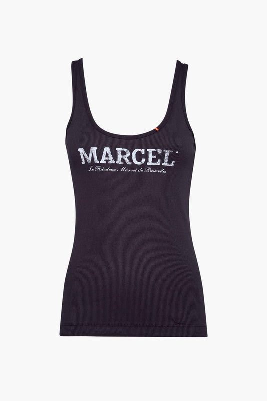 Zwarte Tanktop - Le Fabuleux Marcel de Bruxelles
