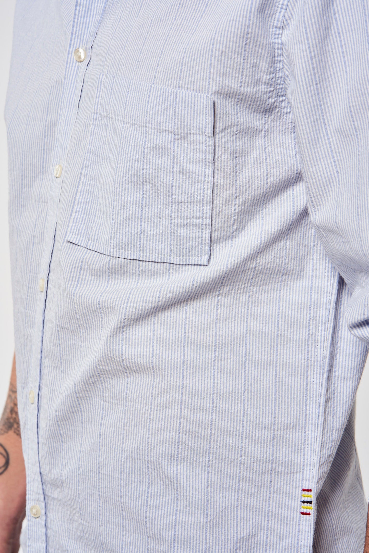 Hemd met lange mouwen - blauw