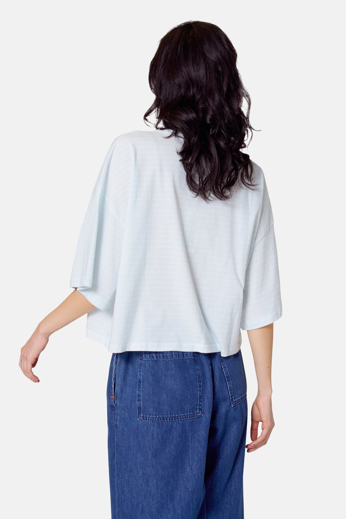 Korte Mouwen T-shirt - Lichtblauw