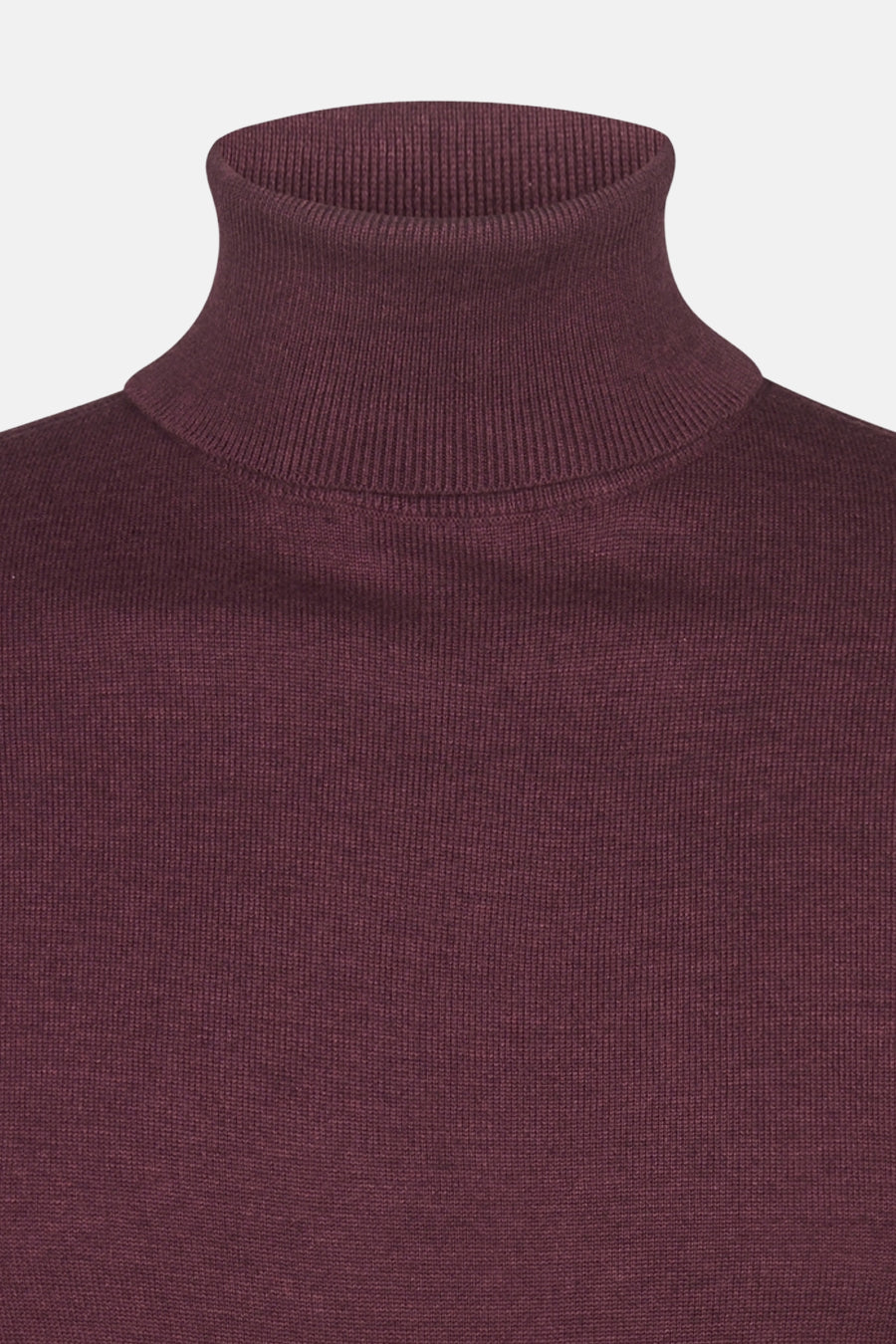 Bordeaux Rolkragenpullover