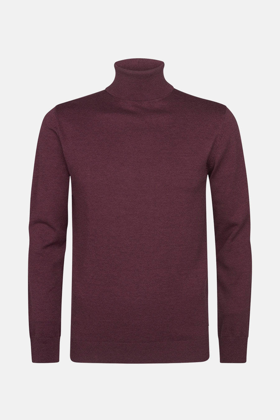 Bordeaux Rolkragenpullover