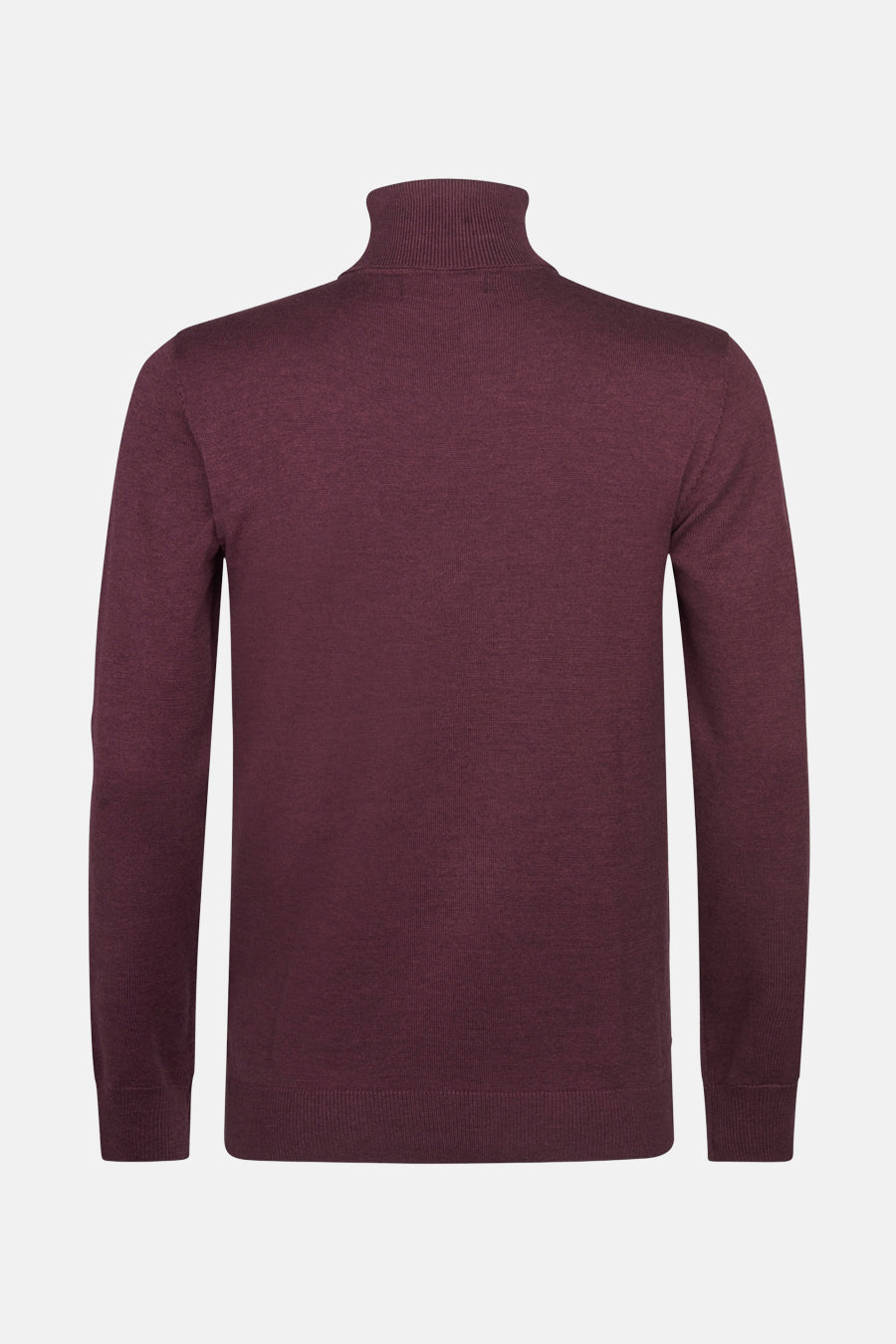 Bordeaux Rolkragenpullover