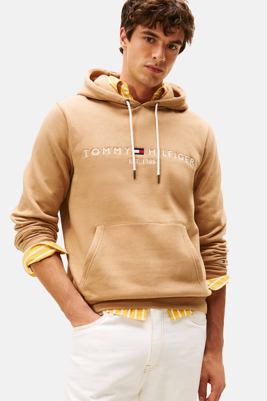Beige Ronde Hals Sweater - TOMMY HILFIGER