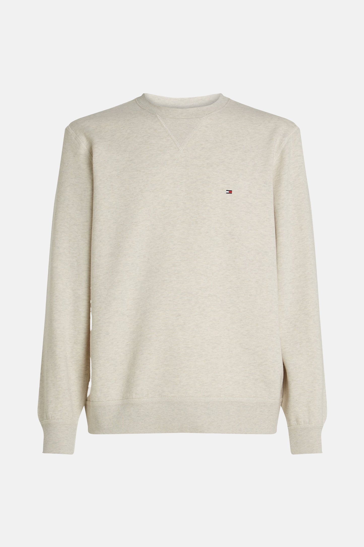 Ecru Ronde Hals Sweater - TOMMY HILFIGER