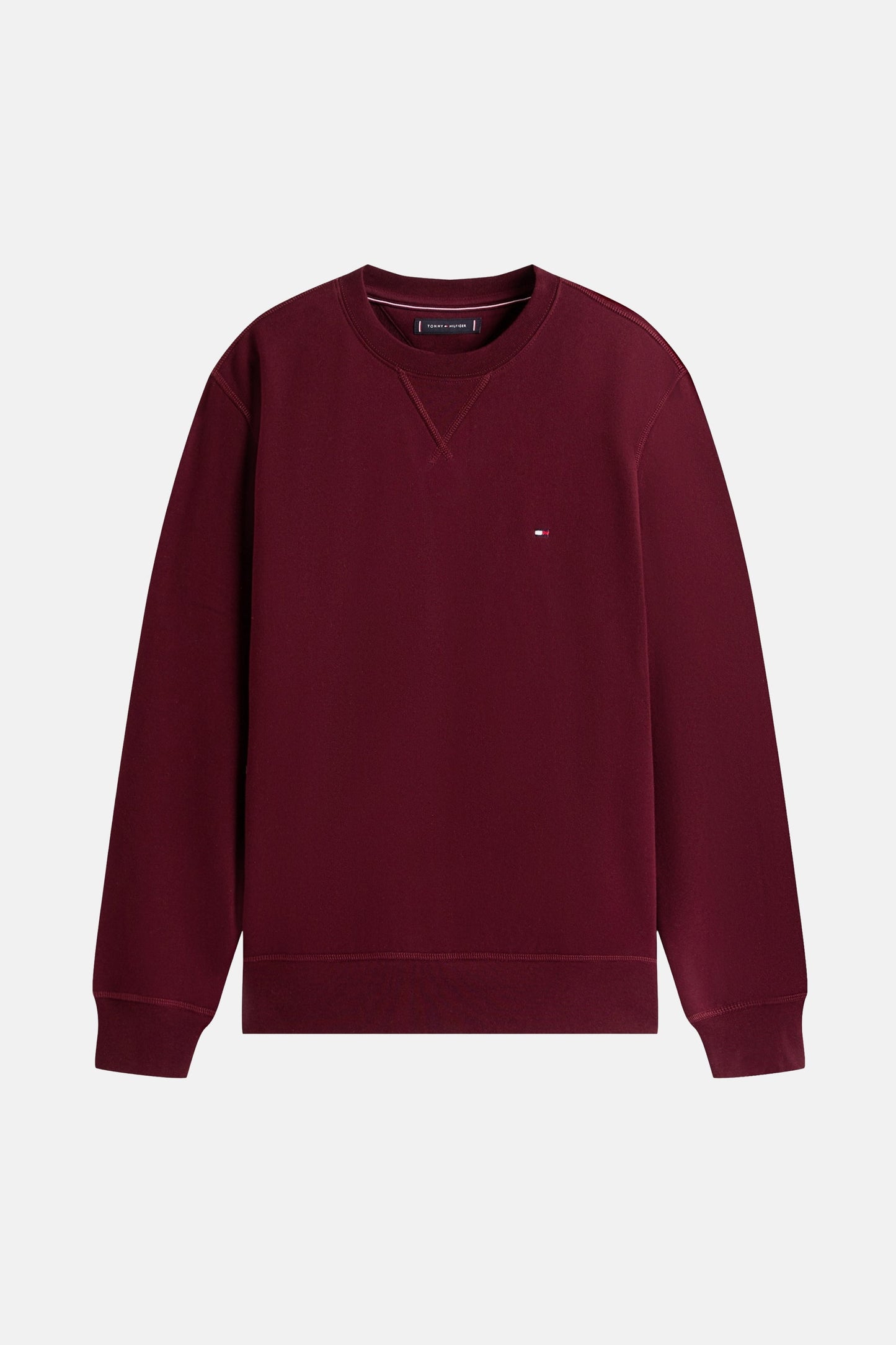 Rode ronde hals sweater - TOMMY HILFIGER