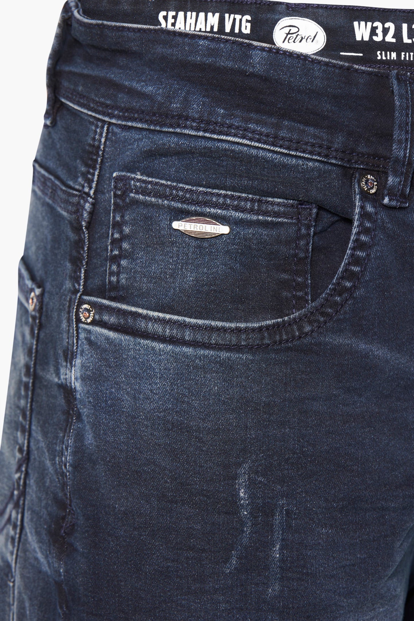 SEAHAM VTG - Donkerblauwe Denim
