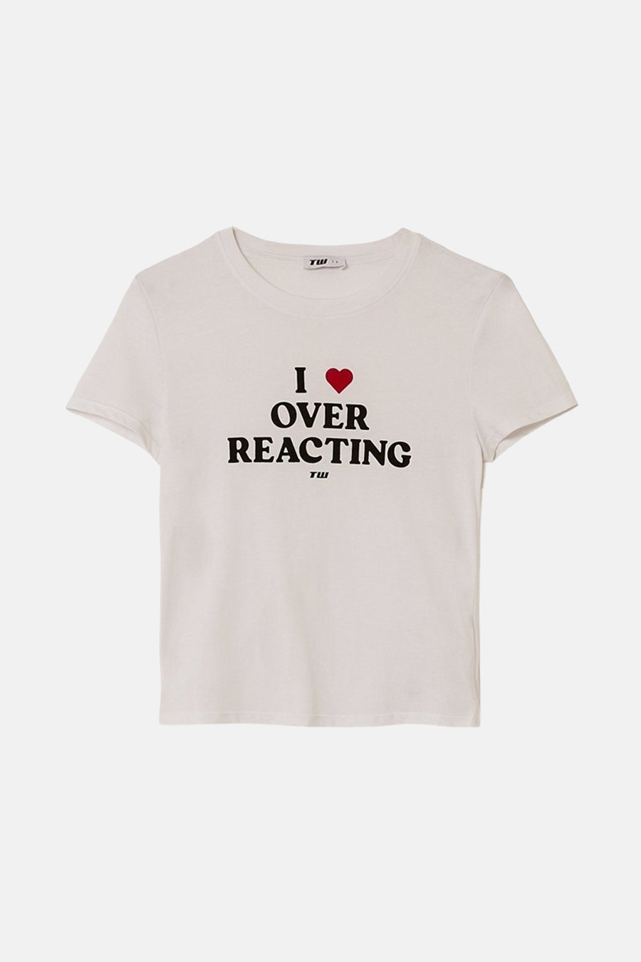 T-shirt (korte mouwen) wit - TALLY WEIJL