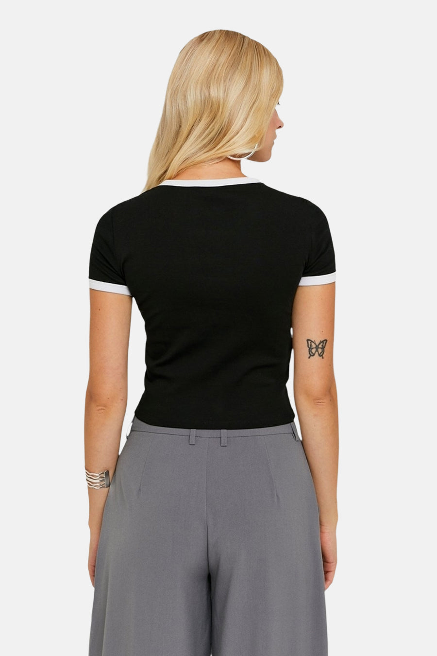 T-shirt (korte mouwen) zwart - TALLY WEIJL
