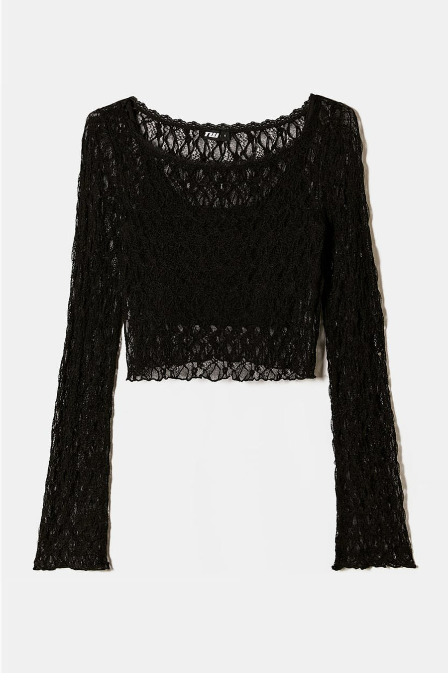 Lange Mouwen Blouse - Zwart