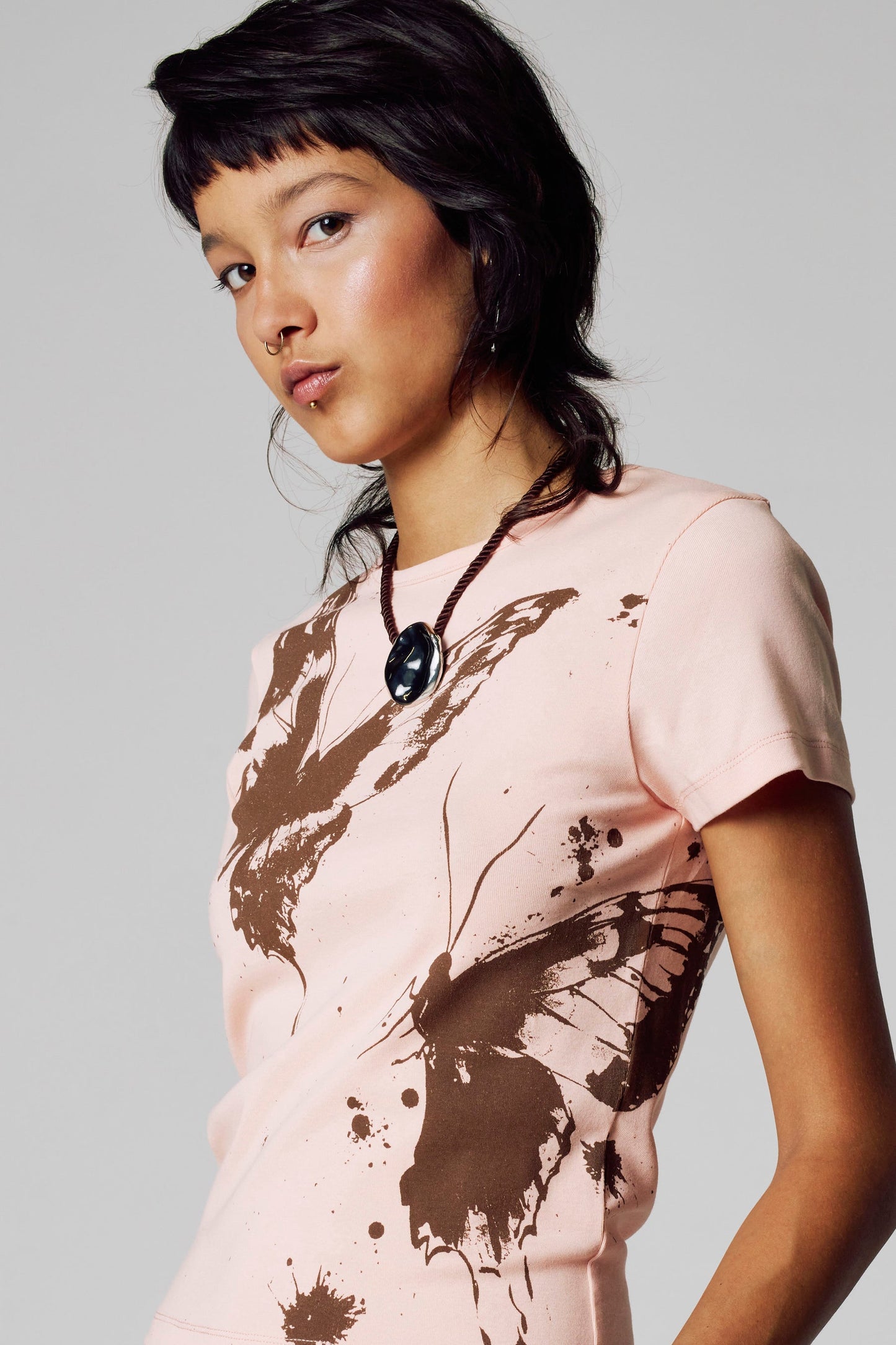 Korte Mouwen T-shirt - Roze