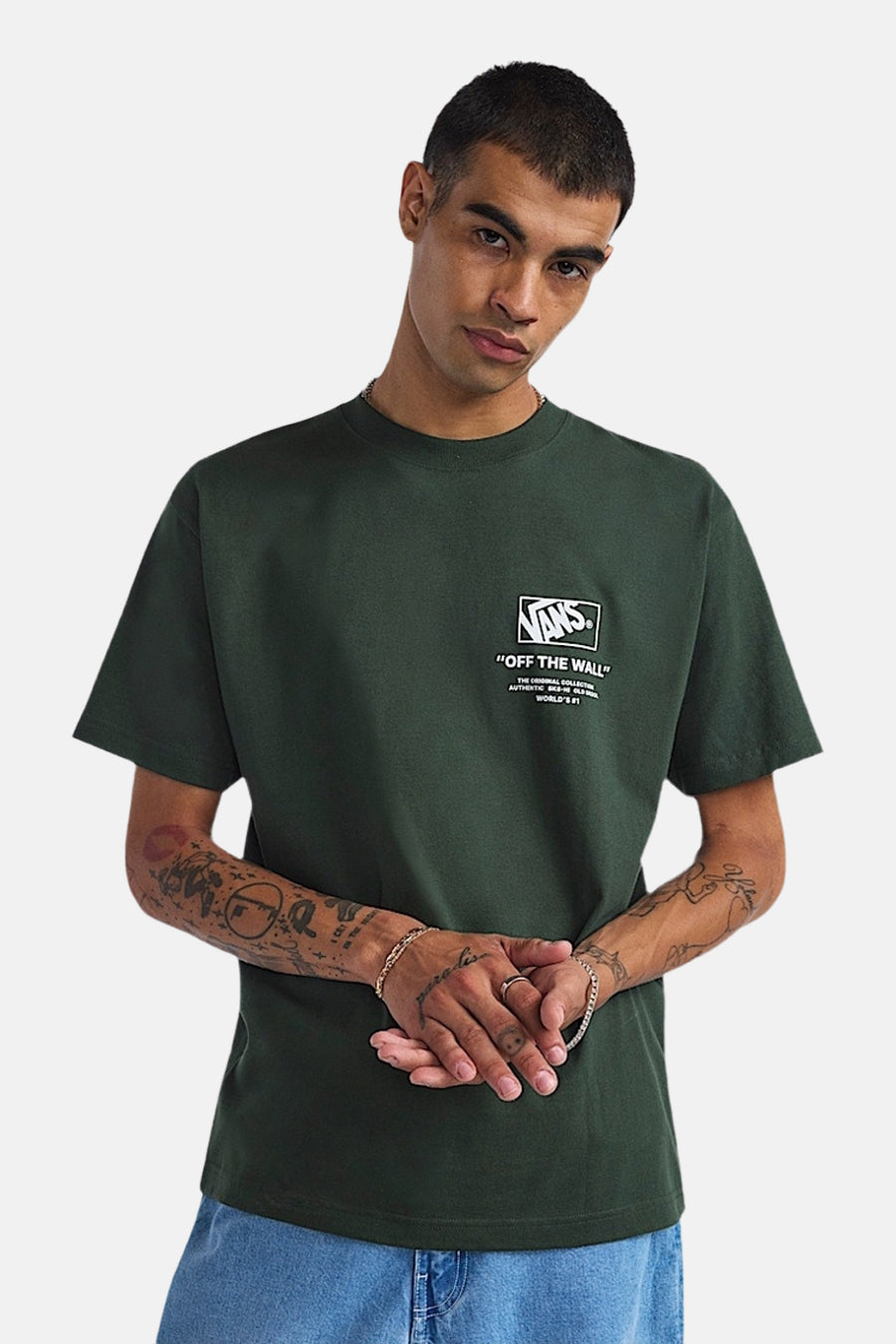 Korte Mouwen T-shirt - Groen