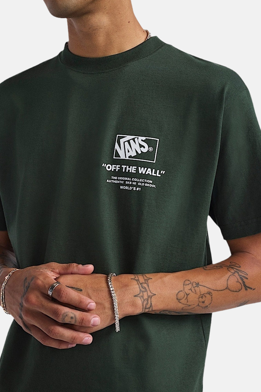 Korte Mouwen T-shirt - Groen