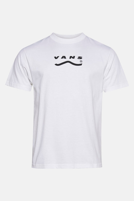 VANS 'OFF THE WALL' Korte Mouwen T-shirt in Wit
