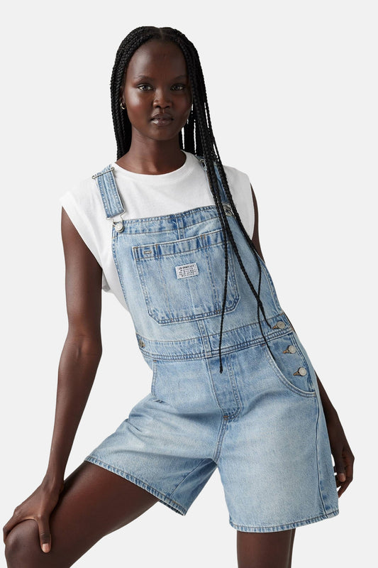 Lichtblauwe Denim Speelpak
