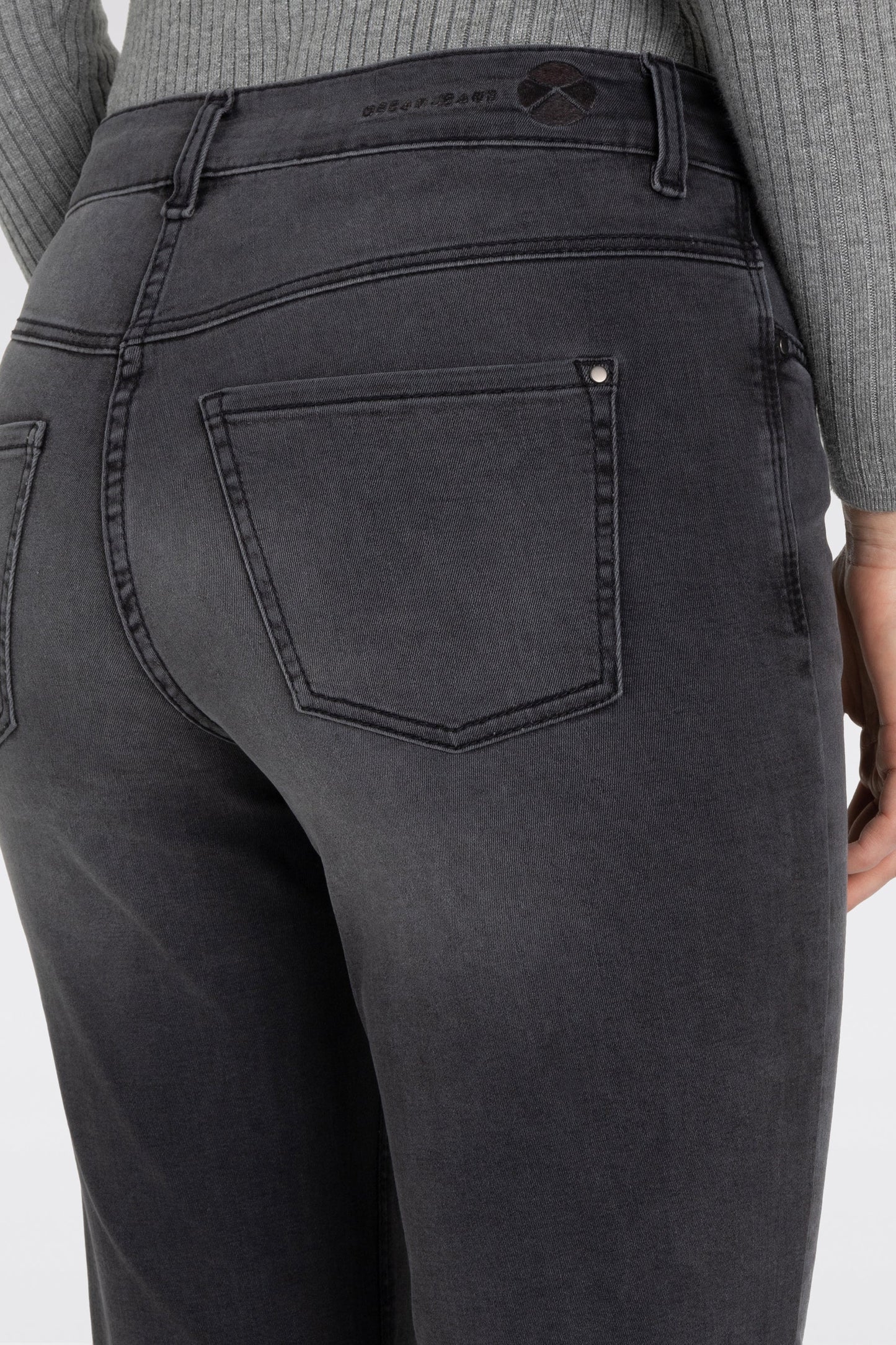 DROOM - Donkergrijze Jeans