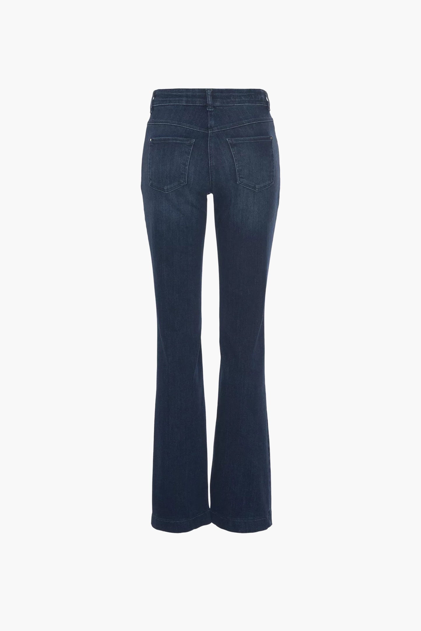 Mid Blue Denim Bootcut Jeans