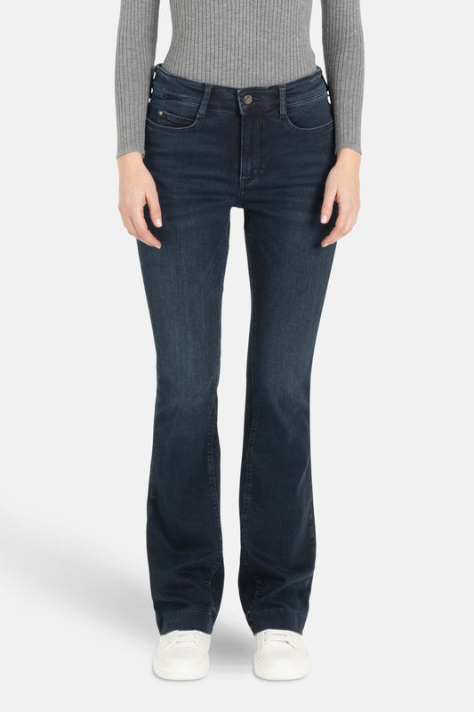 Donkerblauwe Bootcut Jeans van MAC