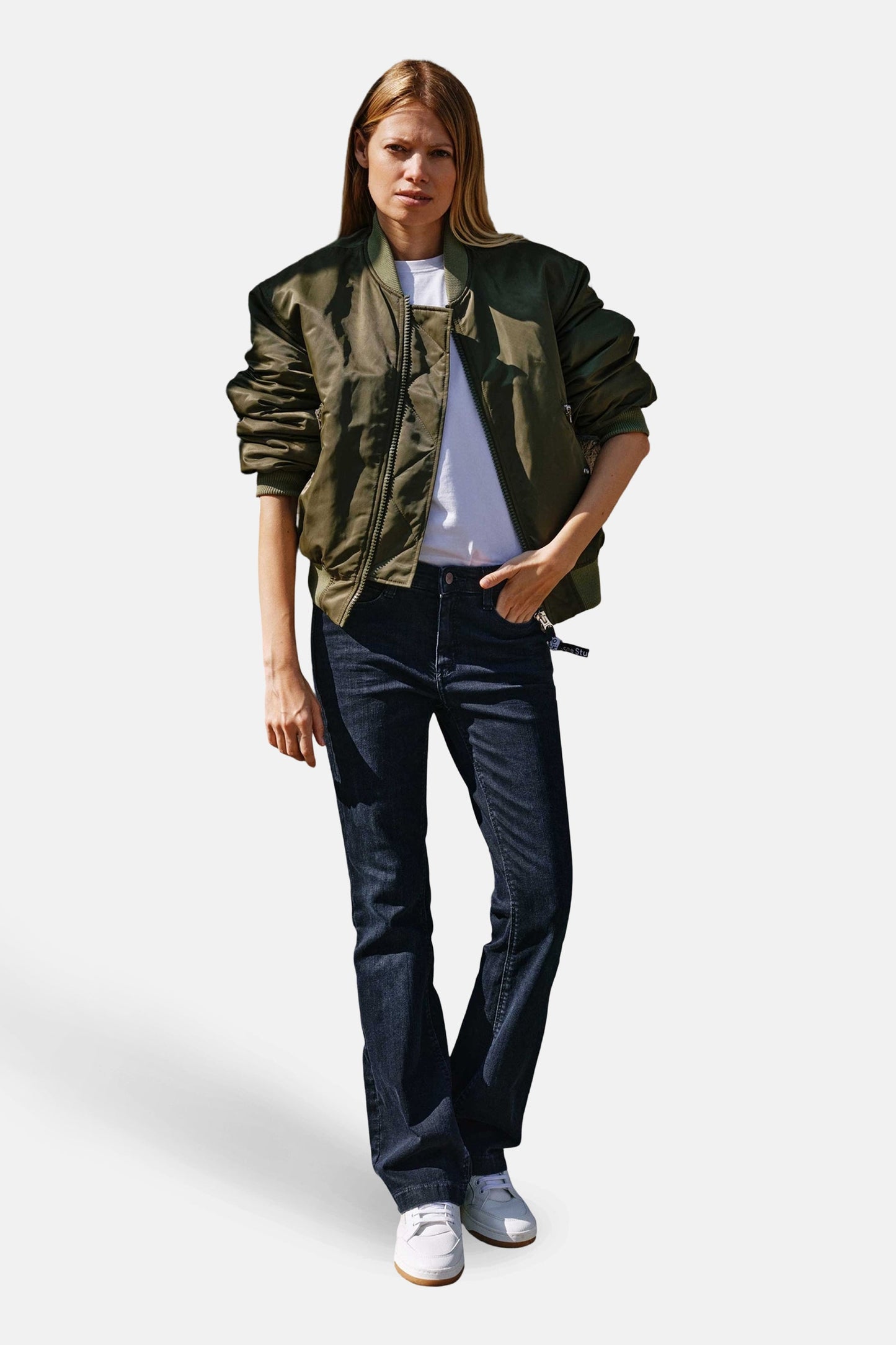 Donkerblauwe Bootcut Jeans van MAC
