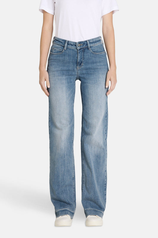 Lichte Blauwe Denim Wijd Jeans - MAC
