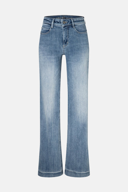 Lichte Blauwe Denim Wijd Jeans - MAC