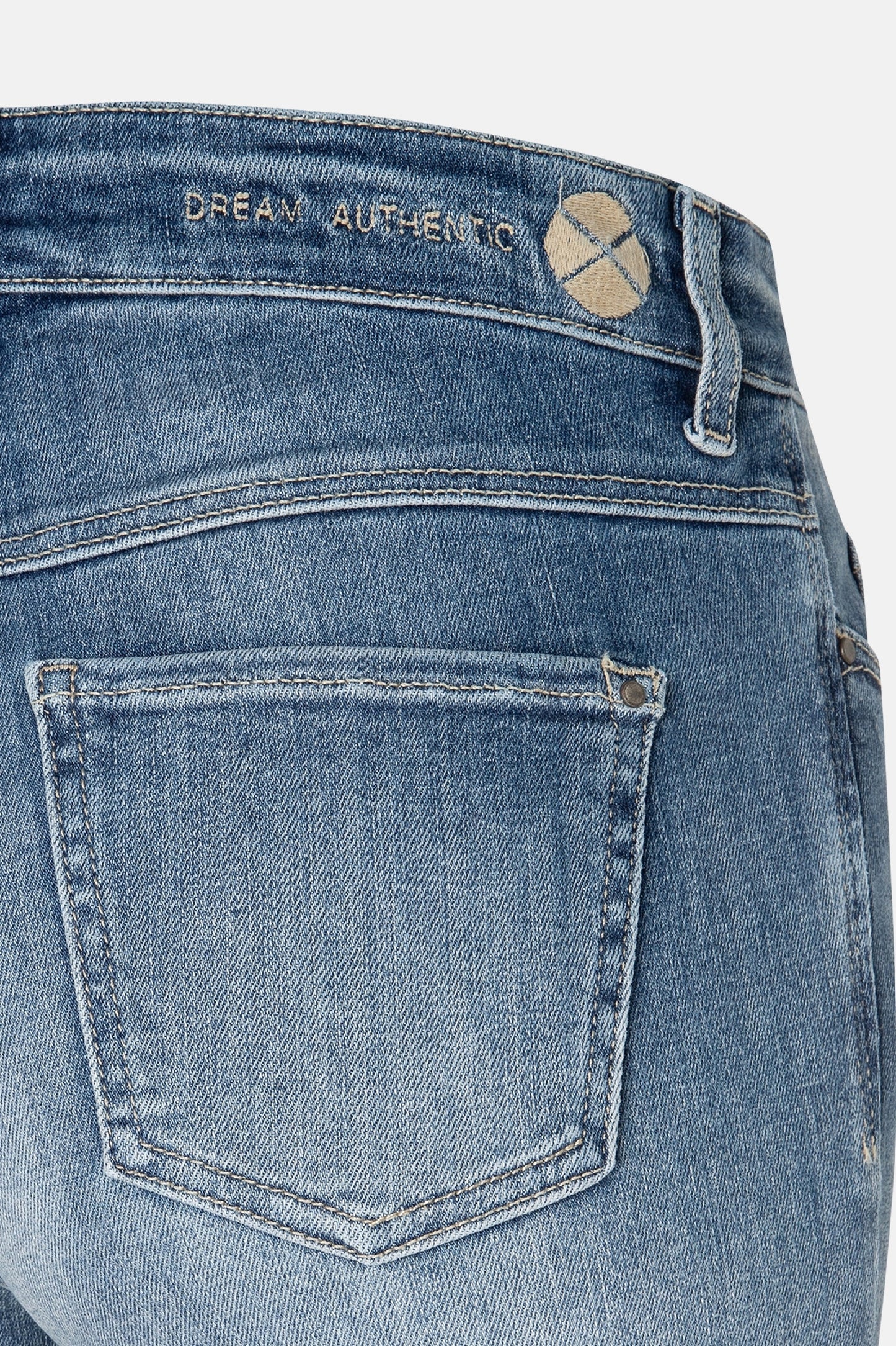 Lichte Blauwe Denim Wijd Jeans - MAC