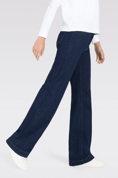 DREAM WIDE - Dark Gray Denim