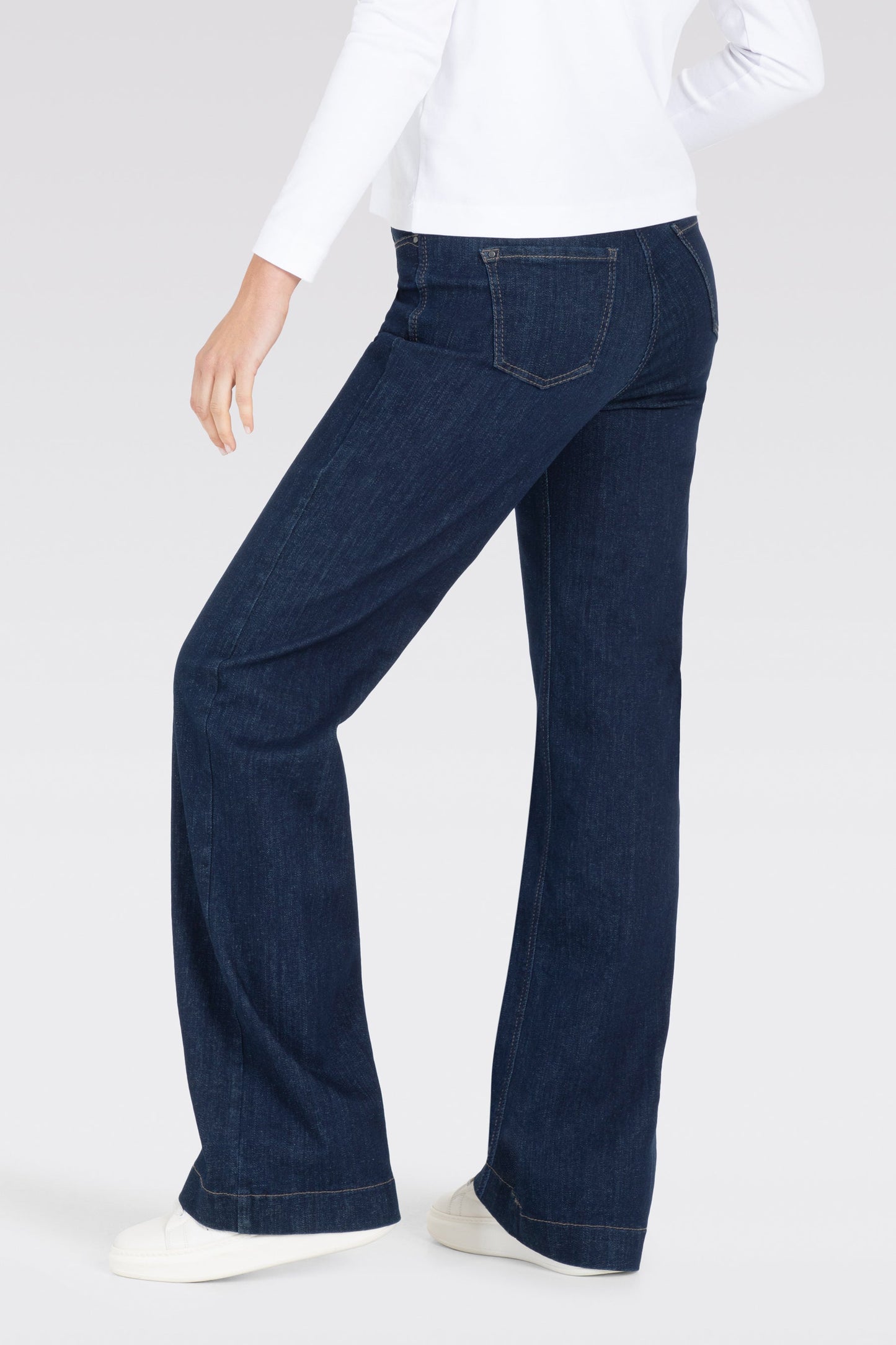 DREAM WIDE - Dark Gray Denim
