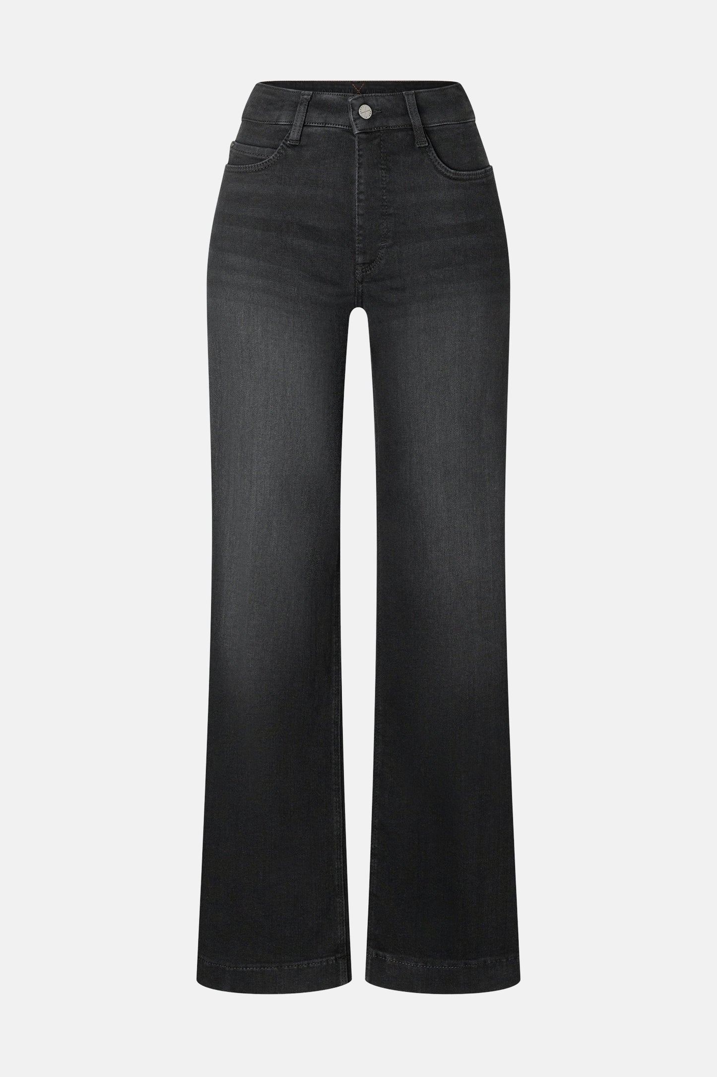 Donkerblauwe Denim Wijd Jeans - MAC