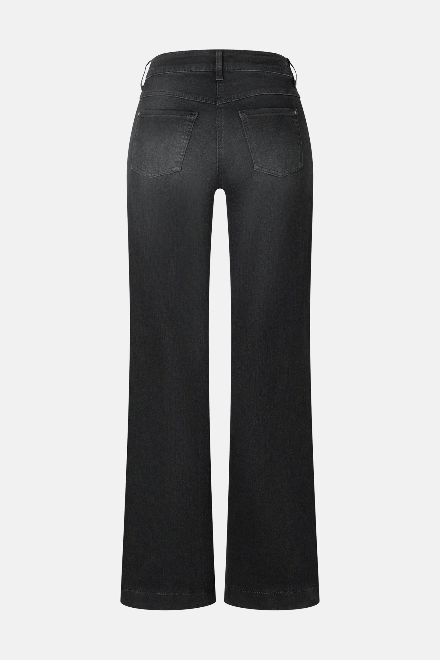 Donkerblauwe Denim Wijd Jeans - MAC