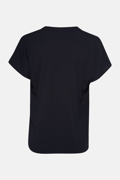 Korte Mouwen Blouse - Donkerblauw