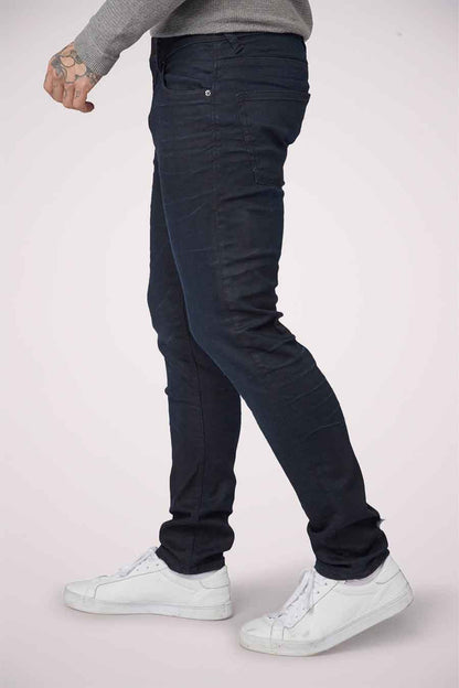 PIERS - Blue and Black Denim