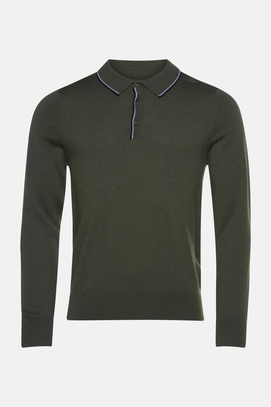 Groene Ronde Hals Trui - BEN SHERMAN