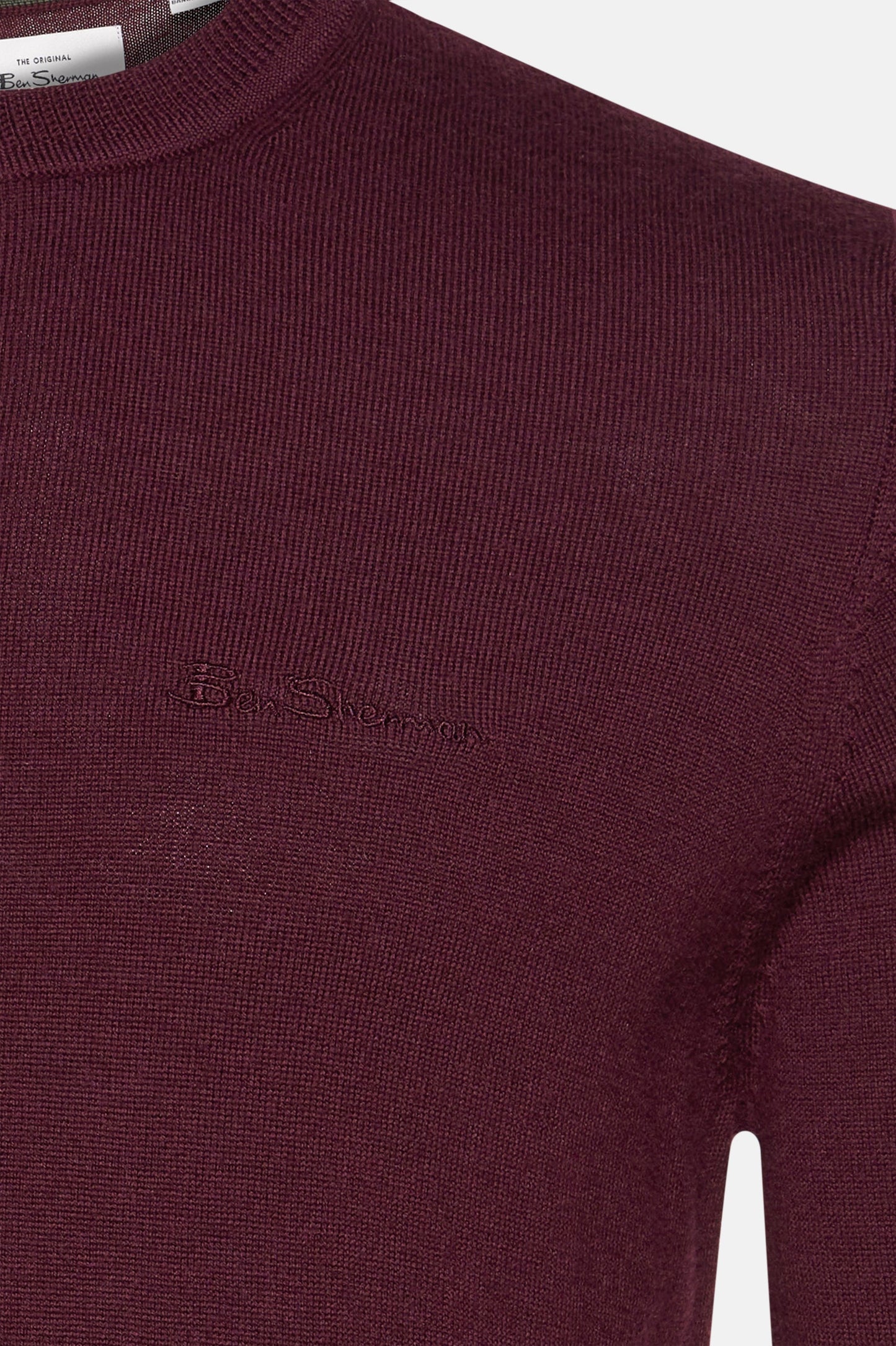 Rode Ronde Hals Trui - BEN SHERMAN